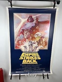 Empire Strikes Back HUGE! 40x60 EXCELLENT CONDITION rolled ORIGINAL movie poster