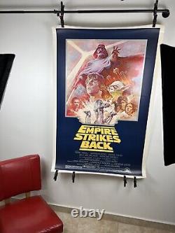 Empire Strikes Back HUGE! 40x60 EXCELLENT CONDITION rolled ORIGINAL movie poster