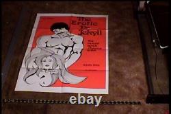 Erotic Dr Jekyll Orig Movie Poster Sexploitation