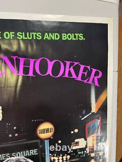 FRANKENHOOKER Movie Poster 1990 VHS Video Store Authentic 27x40