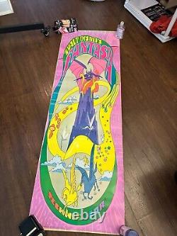 Fantasia Original One Sheet Movie Poster 1970 Disney Purple Devil