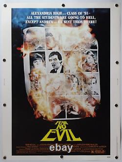 Fear No Evil 1981 Single Sided Movie Poster 30 x 40