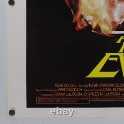 Fear No Evil 1981 Single Sided Movie Poster 30 x 40