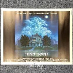 Fright Night 1985 Original 22x28 Half Sheet Movie Poster