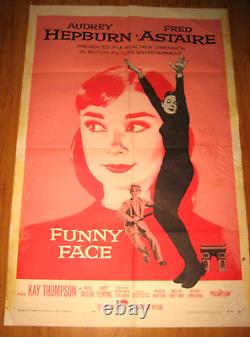 Funny Face Orig, 1sh Movie Poster Audrey Hepburn