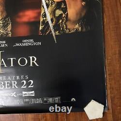 GLADIATOR II Denzel Washington Paramount Bus Stop Orig. Movie Poster 48x70i