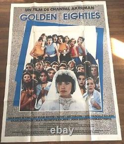 GOLDEN EIGHTIES orig 1986 large French film poster CHANTAL AKERMAN Delphine