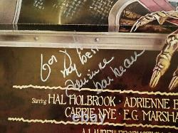 George Romero signed Creepshow 1982 original movie poster 27x41 horror autograph