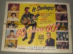 Go, Johnny Go 1959 Original 1/2sh Movie Poster