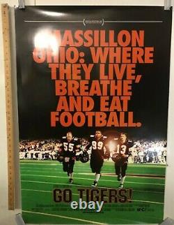 Go Tigers! Original Promo Poster 2001 One Sheet 27x40 Sundance IFC Football