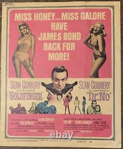 Goldfinger James Bond Movie Poster 1966 (66/297)