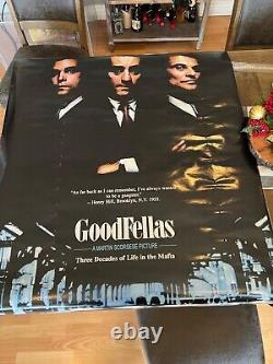 Goodfellas (1990) Original Movie Poster Rolled
