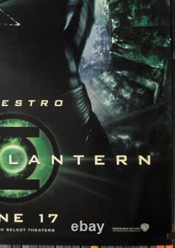 Green Lantern 2011 Orig 48x68 Movie Poster Ryan Reynolds Blake Lively Sinestro