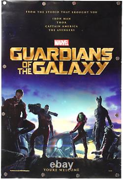 Guardians of the Galaxy 2014 Double Sided Original Movie Poster 27x40