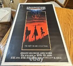 HALLOWEEN 3 Season of the Witch Original rolled one sheet movie poster