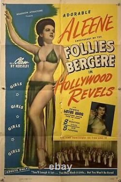 HOLLYWOOD REVELS Original One Sheet Movie Poster 1946 VERY RARE