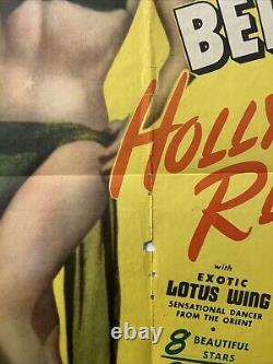 HOLLYWOOD REVELS Original One Sheet Movie Poster 1946 VERY RARE