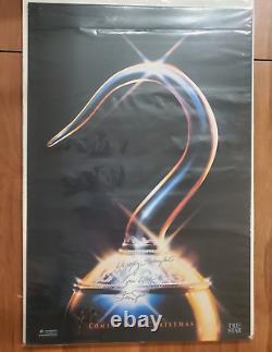 HOOK Movie Poster Original RARE Signed by Robin Williams Spielberg and Hoffman