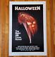 Halloween 1978 Original tri-fold 27x41 1-Sheet Movie Poster Linen Backed