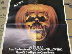 Halloween 2Original one-sheet movie poster 27x41 S/S (1981) Vintage