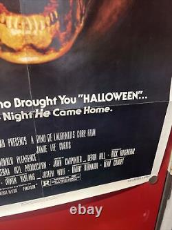 Halloween 2 original movie poster 27x 41