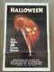 Halloween original one sheet movie poster 1978 Tri-fold