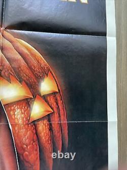 Halloween original one sheet movie poster 1978 blue ratings box horror