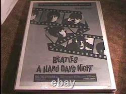 Hard Days Night Roll 27x41 Orig Movie Poster Poster Beatles R82