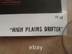 High Plains Drifter movie poster original one sheet 1973 Clint Eastwood 73/82