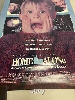 Home Alone Original Movie Poster 1990 27x41 Used In Theatre