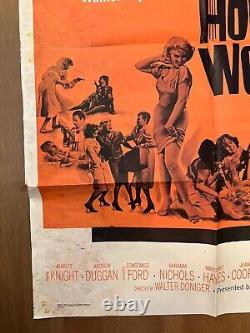 House of Women- 1962 Vintage Movie Poster 27 x 41 One Sheet