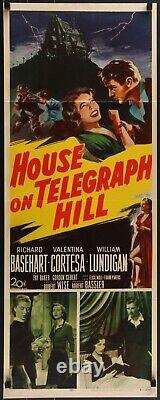 House on Telegraph Hill (1951) Original Insert Movie Poster 14x36