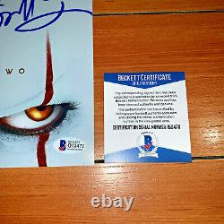 IT CHAPTER 2 SIGNED 8X12 MINI POSTER BY DIRECTOR ANDY MUSCHIETTI with BECKETT COA