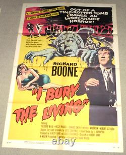 I Bury the Living Original 1sh Movie Poster