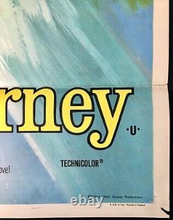 Incredible Journey ORIGINAL Quad Movie Poster Walt Disney 1963