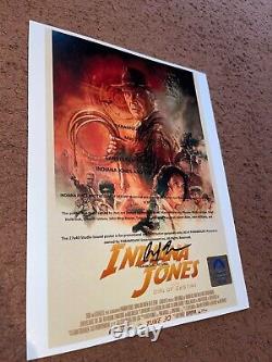 Indiana Jones and the Dial of Destiny Movie Poster Cast Signed Harrison Ford COA