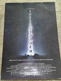 Interstellar Original Poster DS Movie Poster 27x40