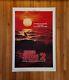 JAWS 2, Original MOVIE POSTER 1978 (Style B) Red Ocean 1SH LINEN BACKED, Vintage
