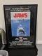 Jaws Original 1975 1 sheet Movie Poster- Spielberg Shaw Scheider Linen
