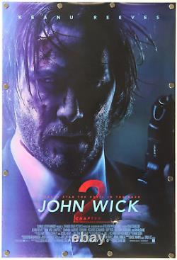 John Wick Chapter 2 2017 Double Sided Original Movie Poster 27 x 40