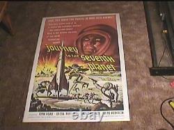 Journey To The Seventh Planet 1961 Orig Movie Poster Sci Fi