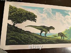 Jurassic Park Movie Poster World Art Print Mark Englert Dinosaurs mondo sdcc