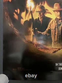 Jurassic World Dominion DS Theatrical Movie Poster 27x40