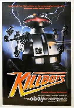 KILLBOTS 1986 Rare Original Movie Poster 1- SHEET (aka CHOPPING MALL)