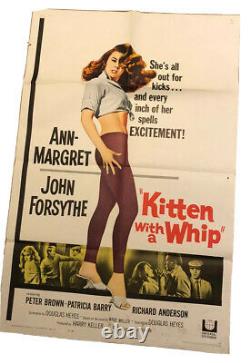 Kitten With A Whip 1sh Orig Movie Poster Ann Margret