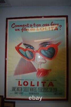 Lolita Framed Poster, 64'x49 Signed by Artist