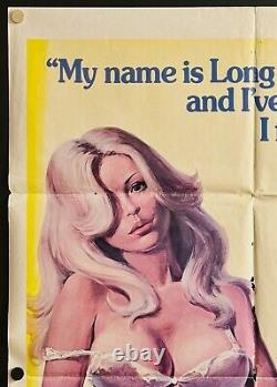 Long Jeanne Silver (1977) Original One Sheet Poster Fine Adult
