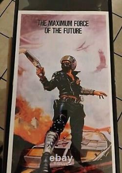 MAD MAX MOVIE POSTER original 11x28 Special Insert Size Great For Collection