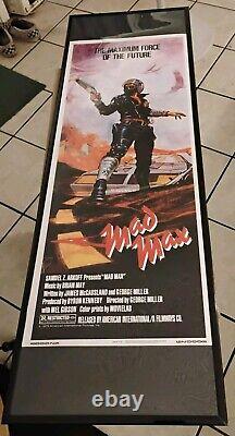 MAD MAX MOVIE POSTER original 11x28 Special Insert Size Great For Collection