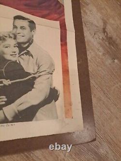 MAISIE GOES TO RENO MOVIE POSTER Original Folded 27x41 ANN SOTHERN 1944
